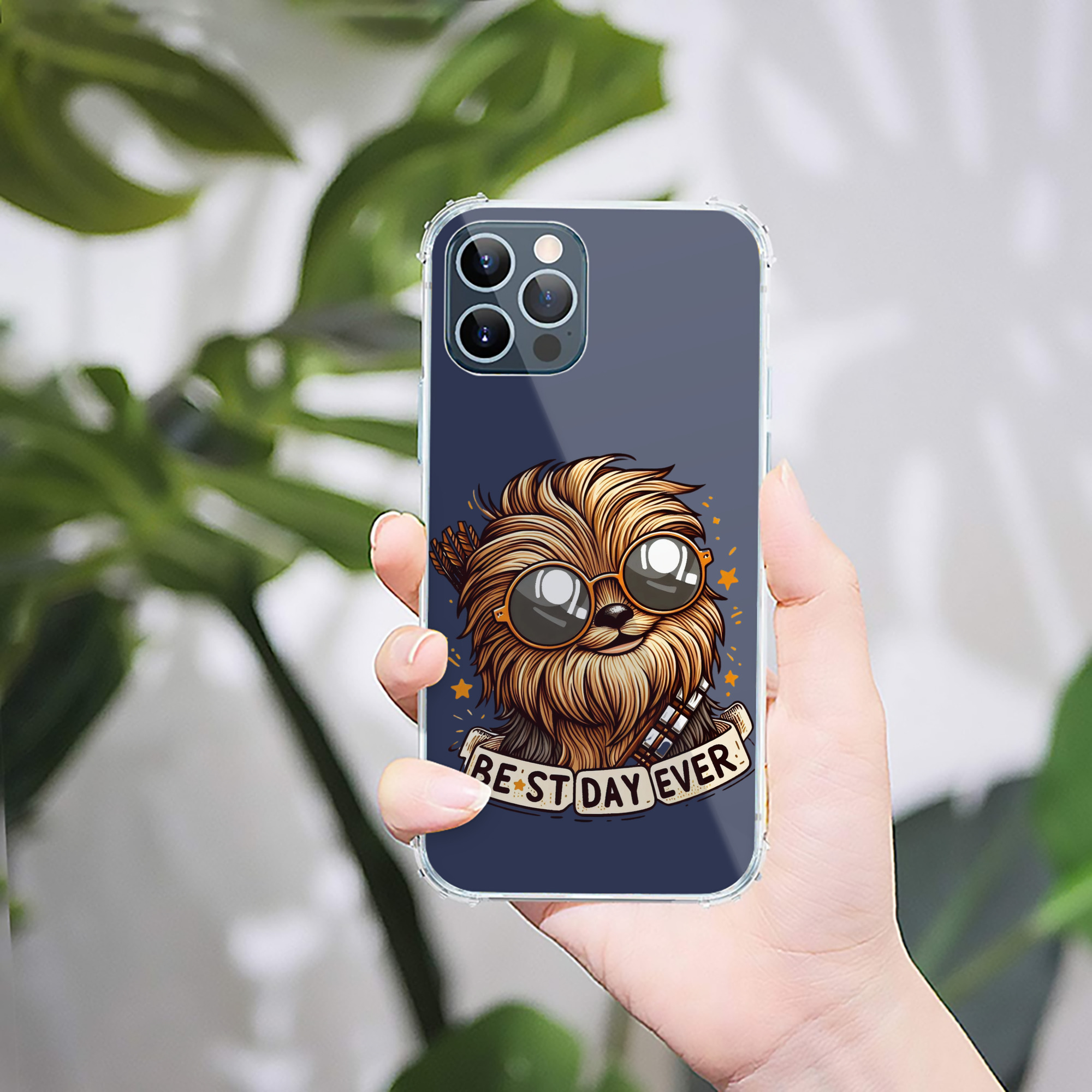 （画像用） スター・ウォーズ Star Wars 【iPhone 12シリーズ対応】透明スマホケース（クリアソフトケース）